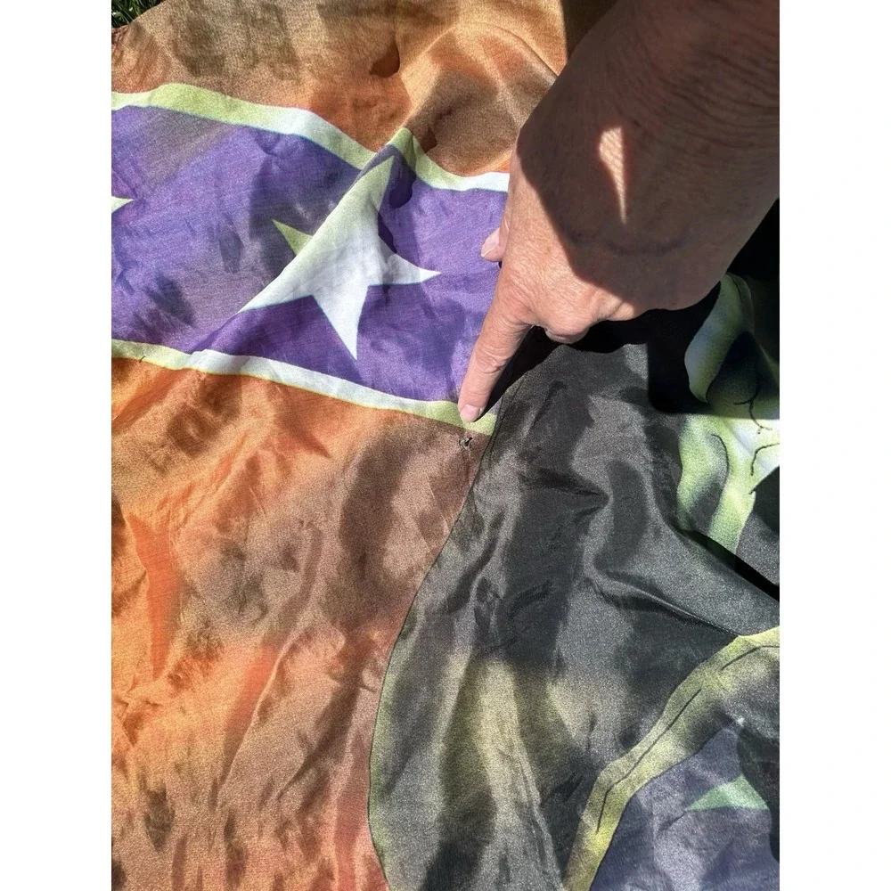 Southern Mystique Skull Wizard House Flag 34 X 60